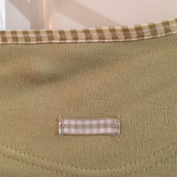 Bobbie Brooks Green & white checkered Jacket - Picture 3 of 4